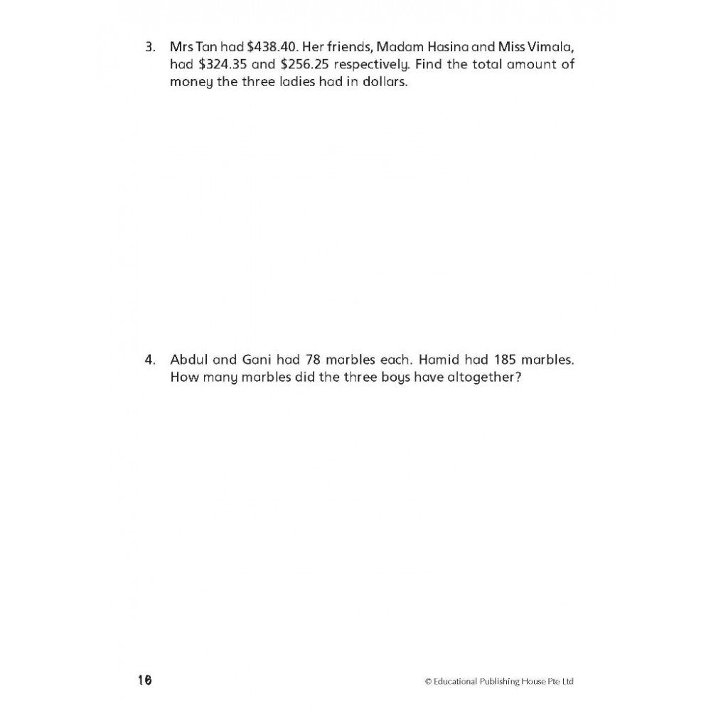 Model Drawing (Problem Solving) Made Easy and Inspiring for Primary 3 and 4 - Singapore Books