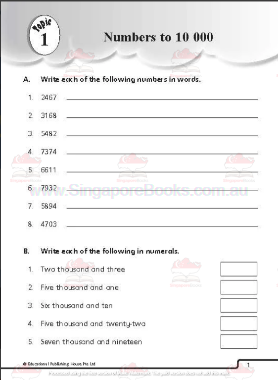 Andrew Er's Maths Companion Primary 3 - Singapore Books