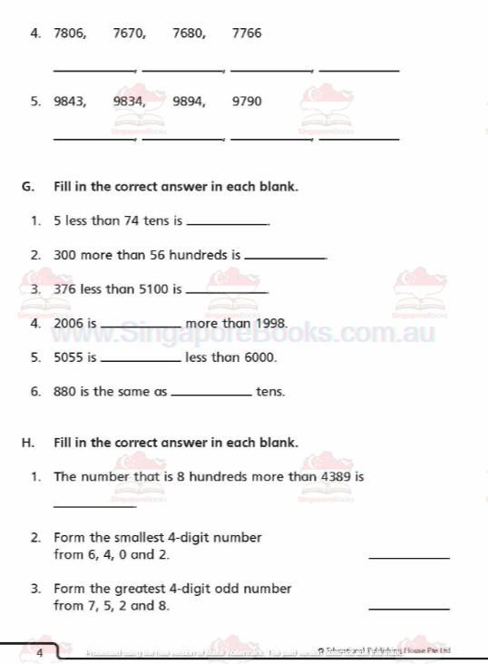 Andrew Er's Maths Companion Primary 3 - Singapore Books