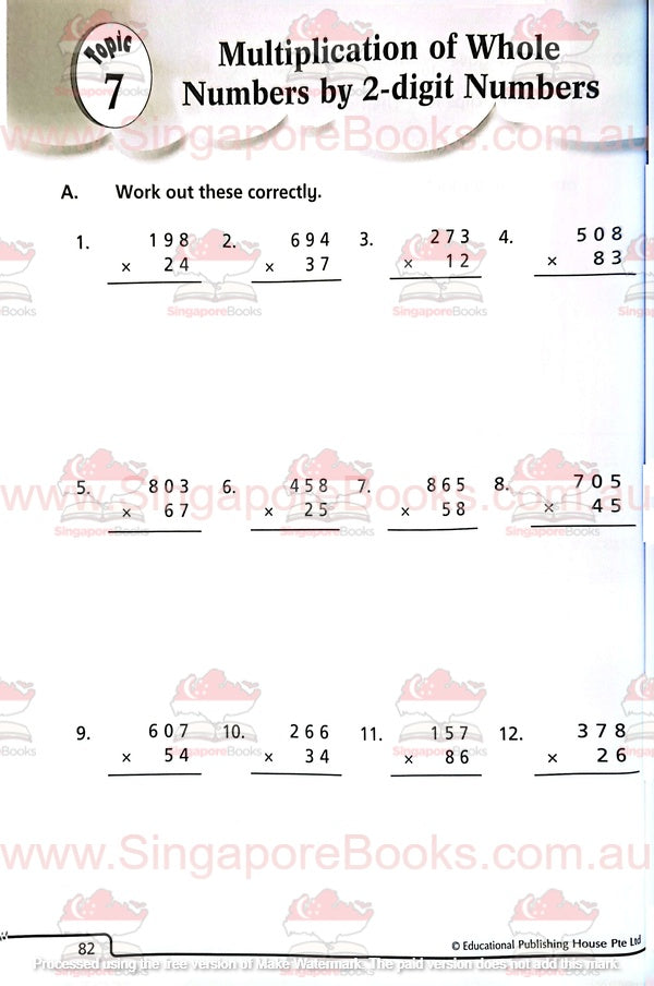 Andrew Er's Maths Companion Primary 4 - Singapore Books
