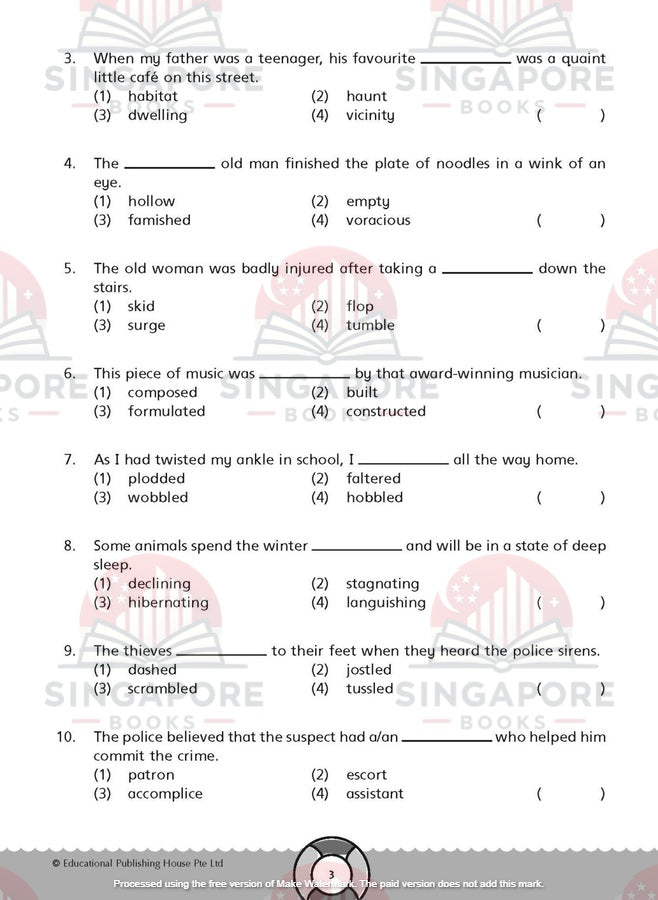 Challenging English 4-in-1 Primary 5 - Singapore Books