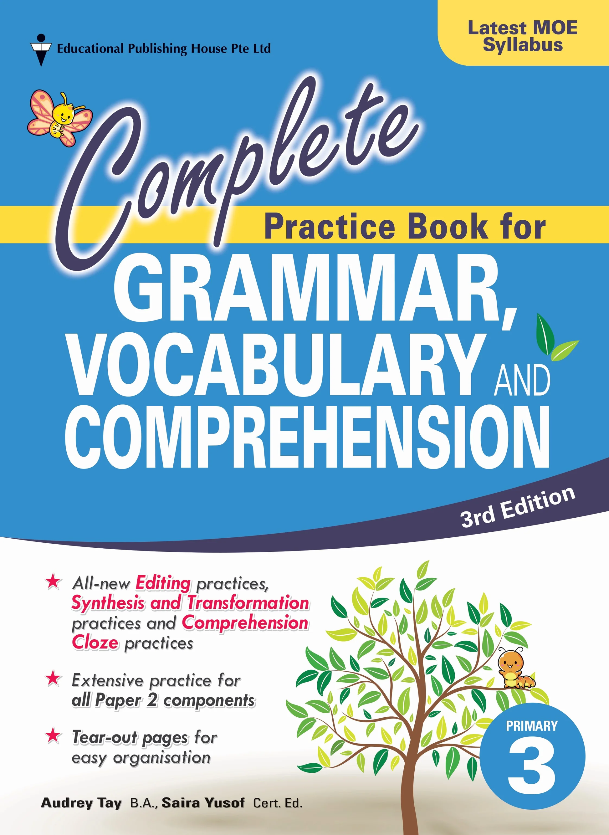 Complete Practice Book for Grammar, Vocabulary & Comprehension Primary 3 - Singapore Books