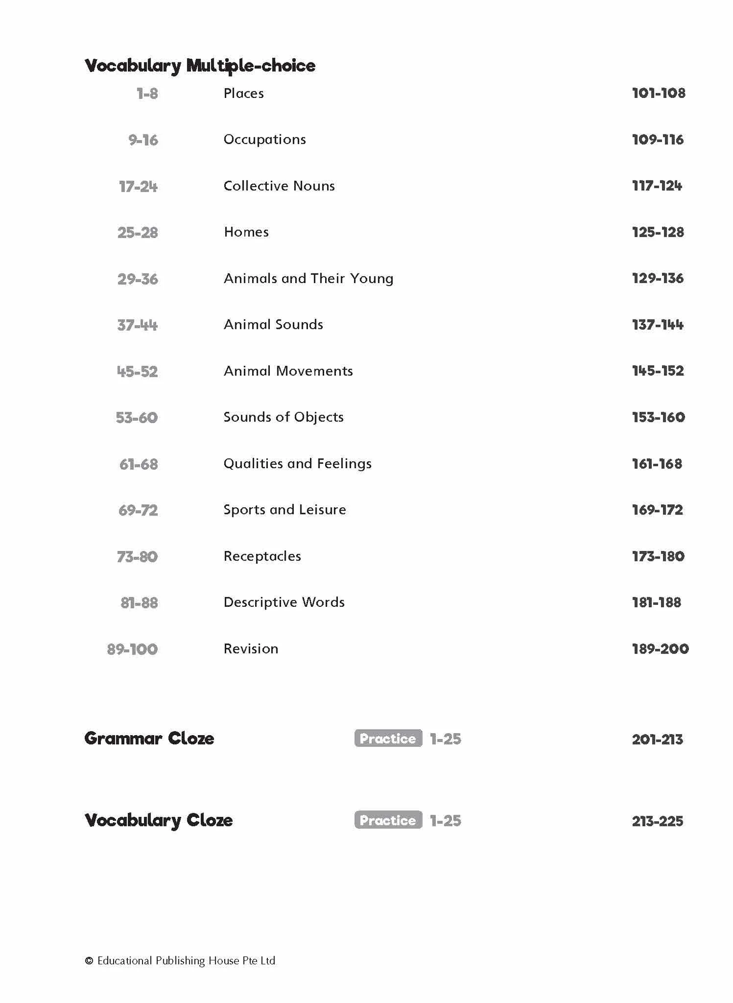 Complete Practice Book for Grammar, Vocabulary & Comprehension Primary 3 - Singapore Books