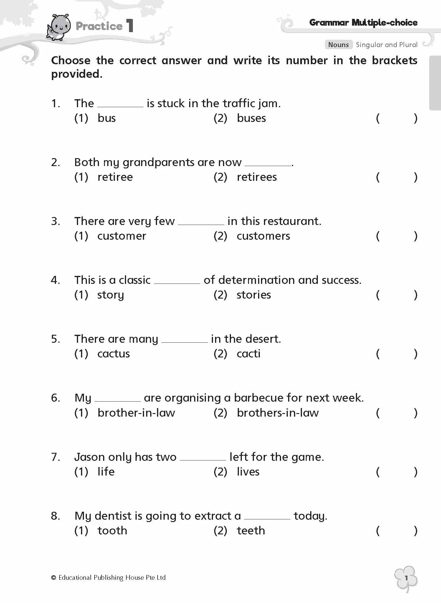 Complete Practice Book for Grammar, Vocabulary & Comprehension Primary 3 - Singapore Books