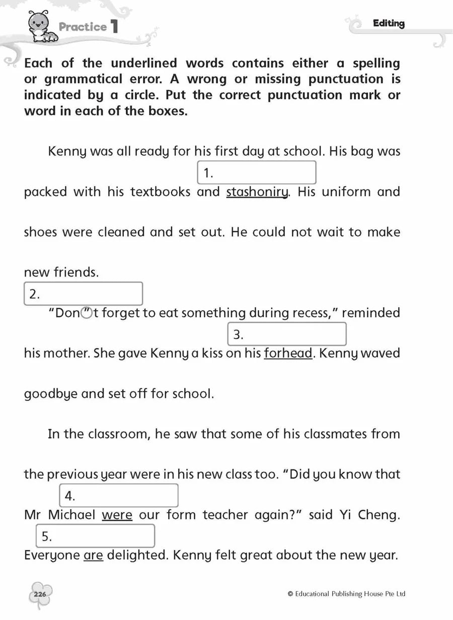 Complete Practice Book for Grammar, Vocabulary & Comprehension Primary 2 - Singapore Books