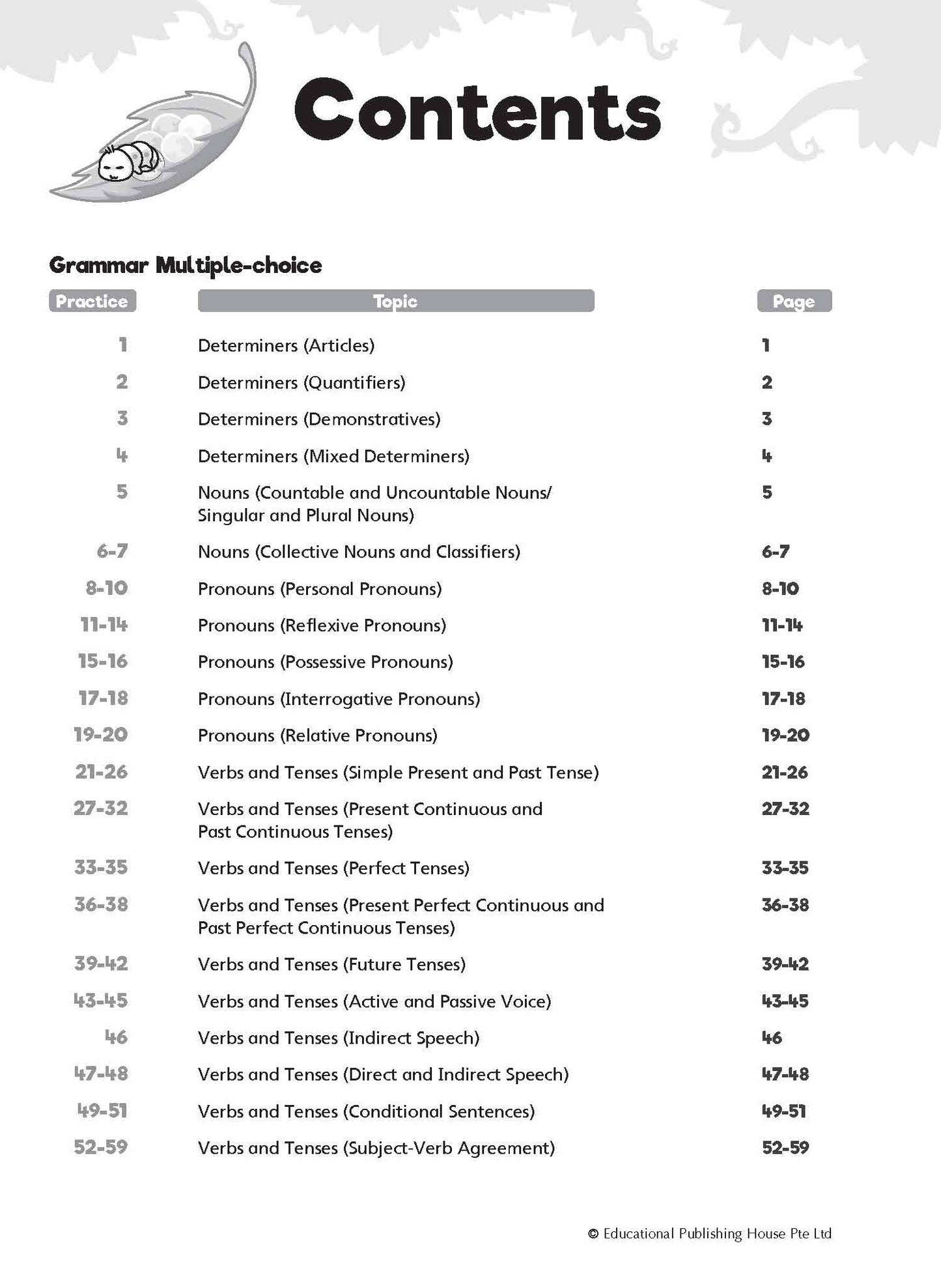 Complete Practice Book for Grammar, Vocabulary & Comprehension Primary 6
