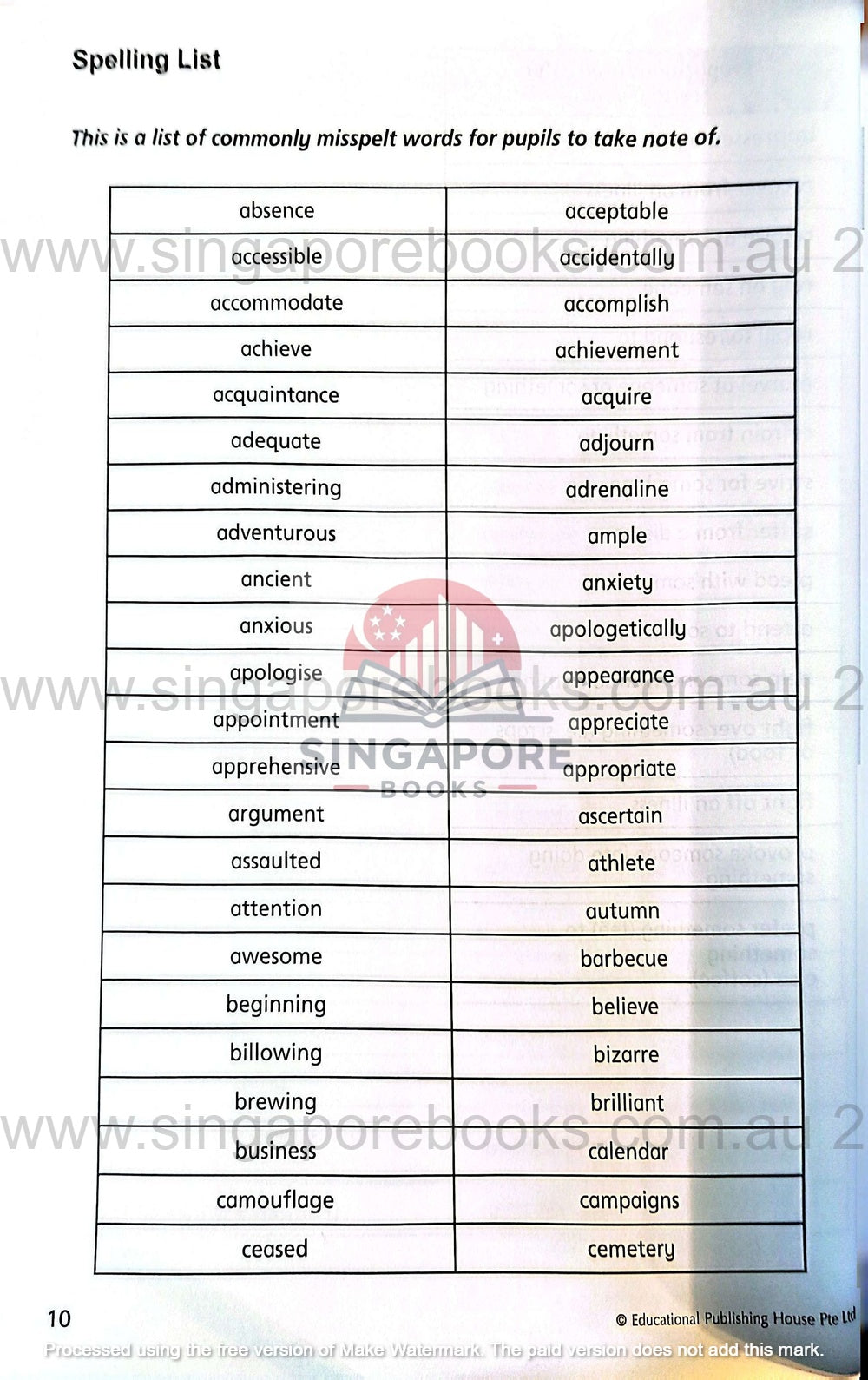 Editing, Synthesis & Transformation Primary 6 - Singapore Books