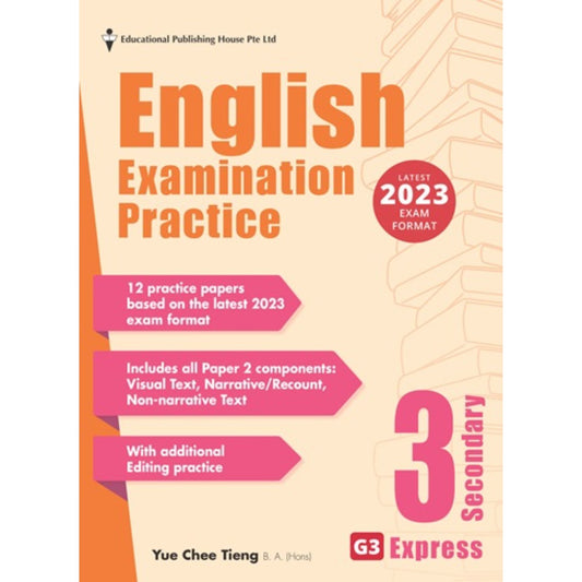 English Examination Practice Secondary 3 (Year 9) - Singapore Books