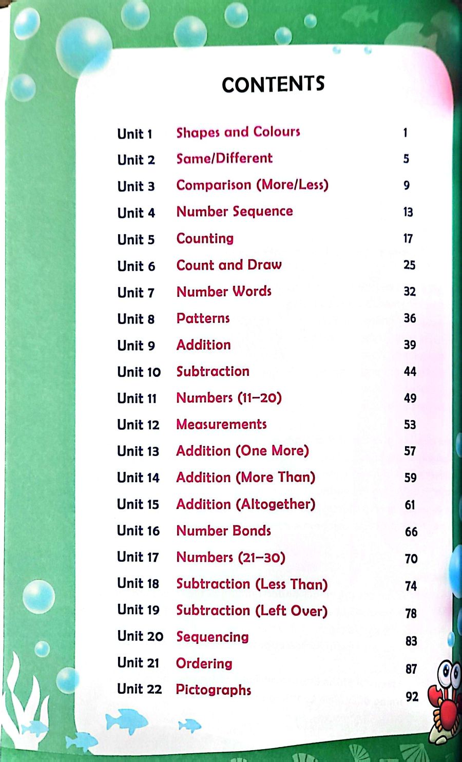 Sample - Essential Skills Maths Kindergarten 1 (4-6 years old) - Singapore Books