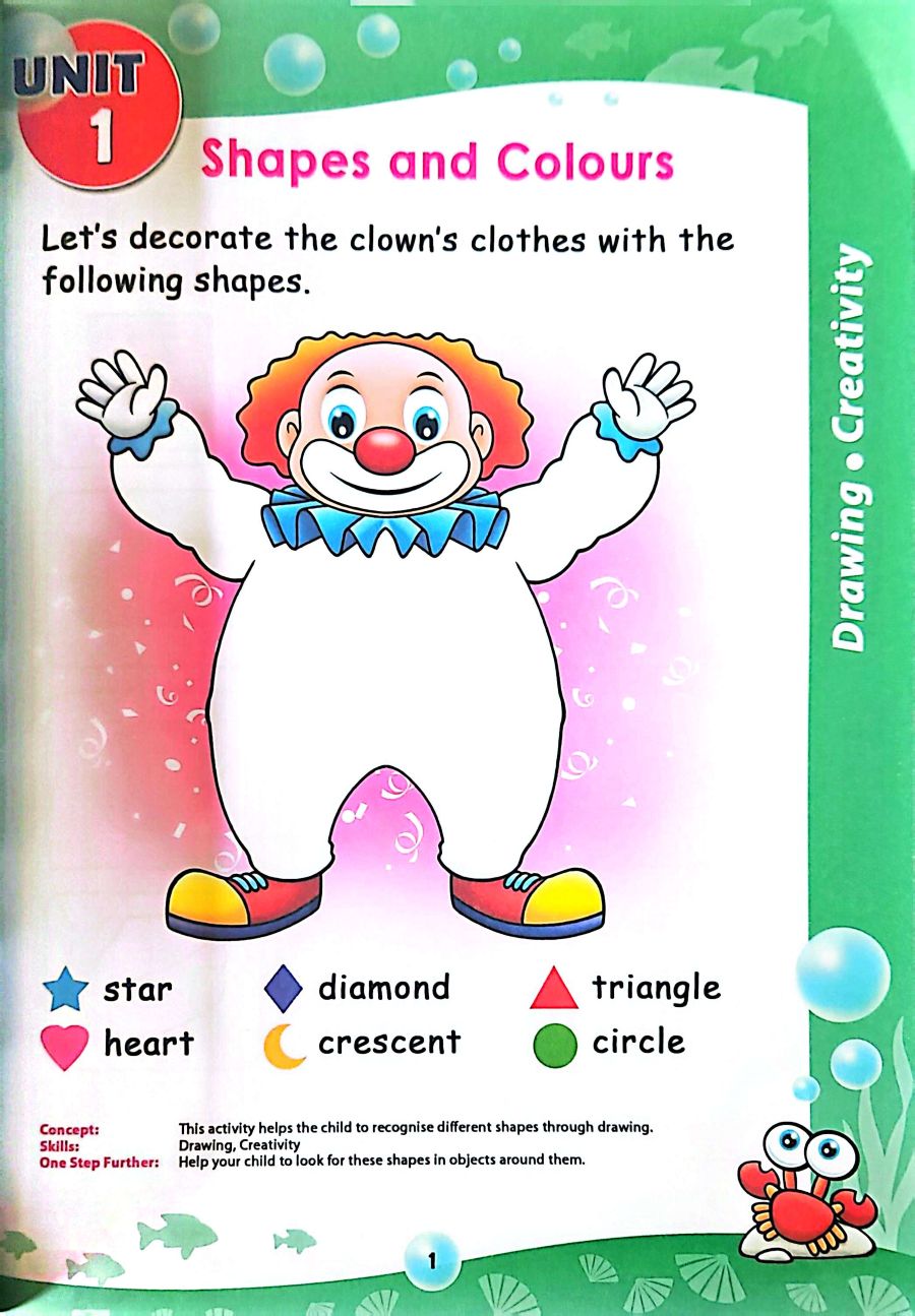 Sample - Essential Skills Maths Kindergarten 1 (4-6 years old) - Singapore Books