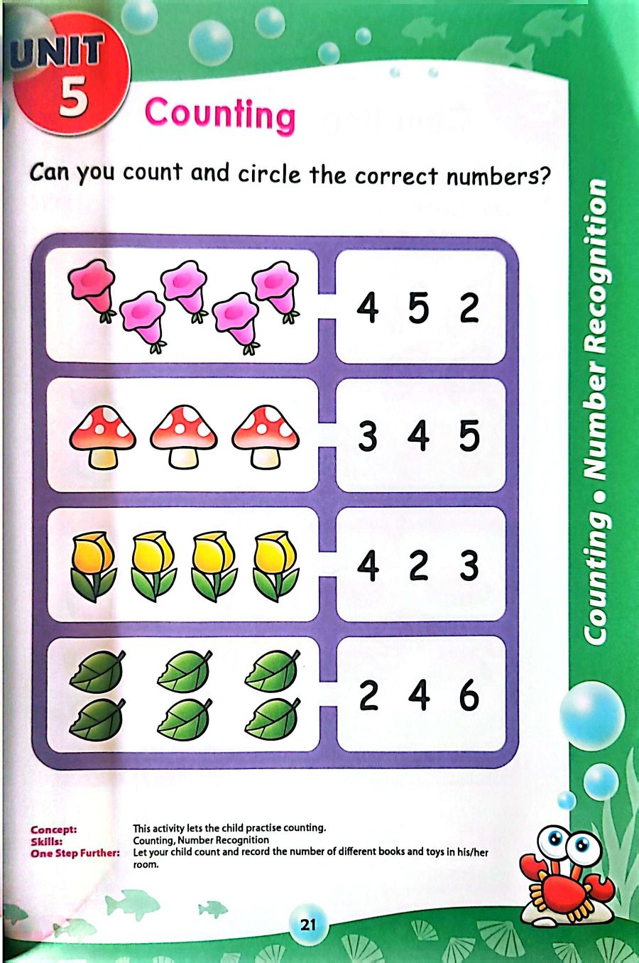 Sample - Essential Skills Maths Kindergarten 1 (4-6 years old) - Singapore Books