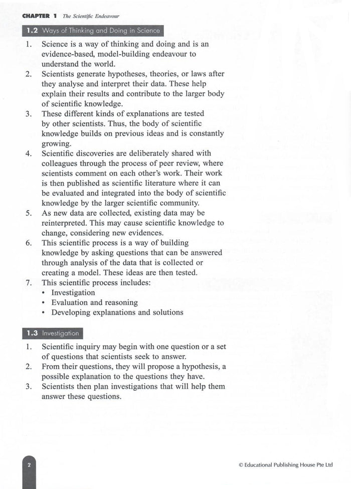 Science Fast Forward QR Secondary 1A & 1B set (Grade 7) - Singapore Books