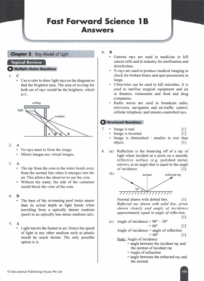 Science Fast Forward QR Secondary 1A & 1B set (Grade 7) - Singapore Books
