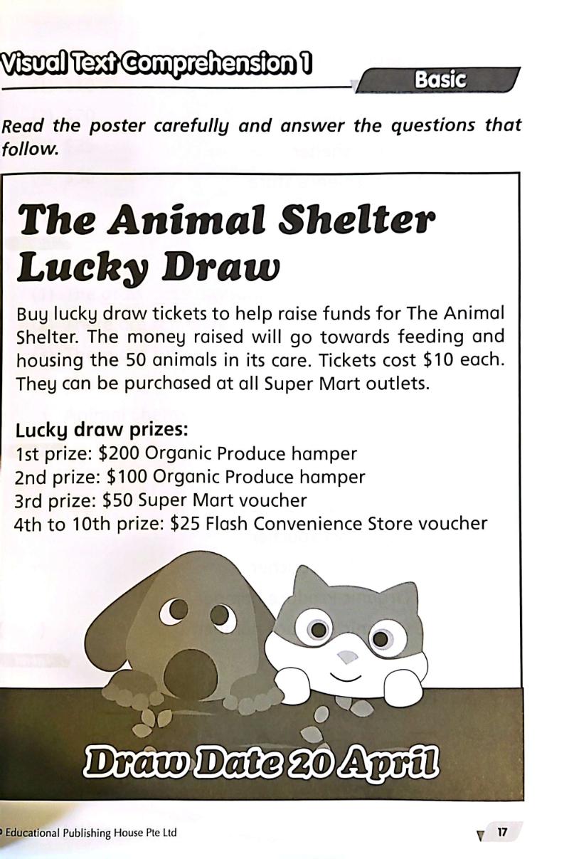 Sample - Level Up your Comprehension Skills Primary 2 - Singapore Books