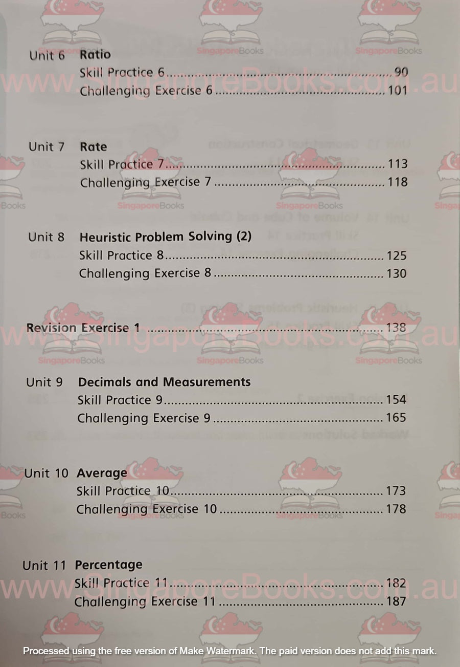 Sample - Maths Booster Primary 5 - Singapore Books