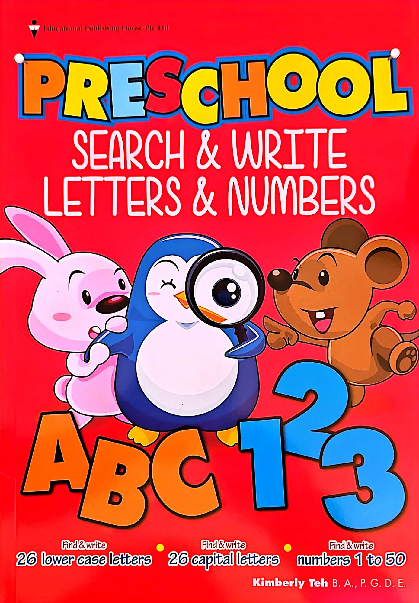 Preschool Search & Write Letters & Numbers - Singapore Books