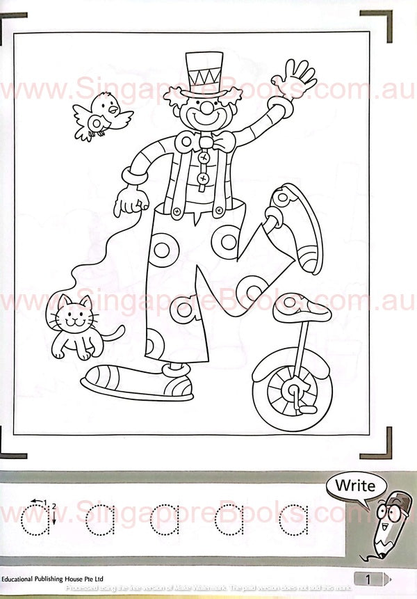 Preschool Search & Write Letters & Numbers - Singapore Books