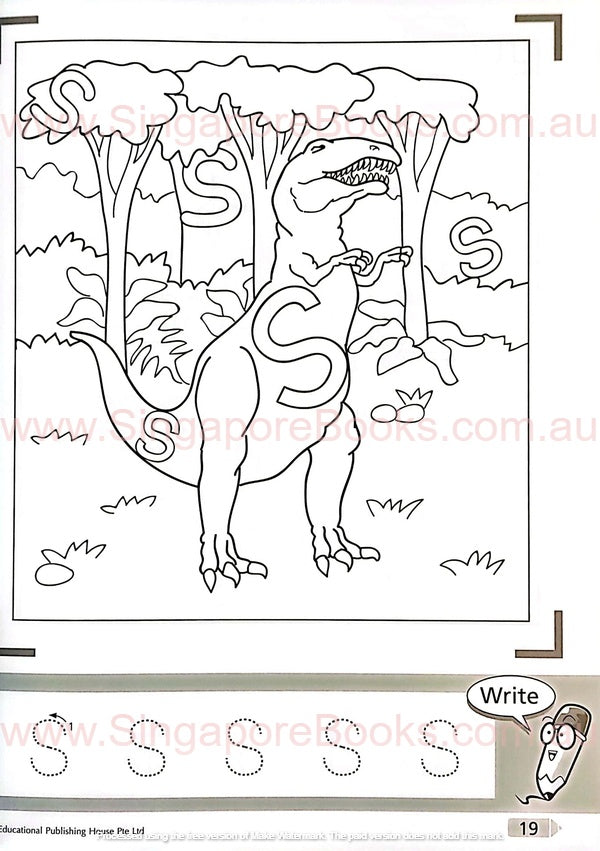 Preschool Search & Write Letters & Numbers - Singapore Books