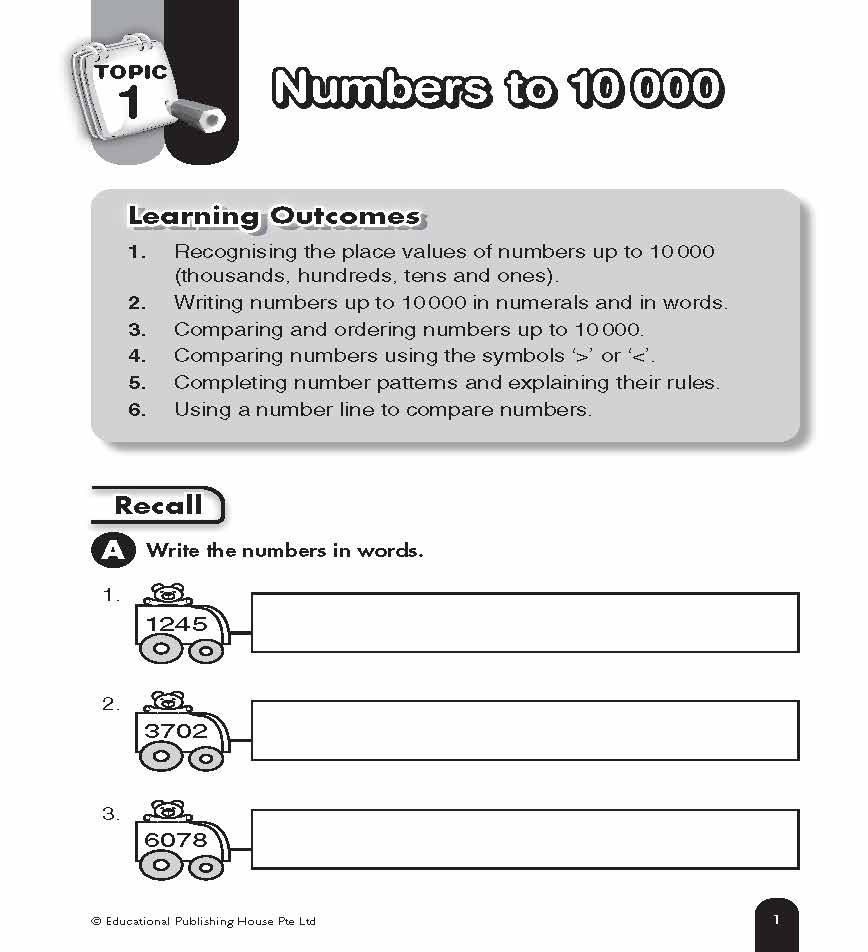 Singapore Books - Step by Step Maths Primary 3
