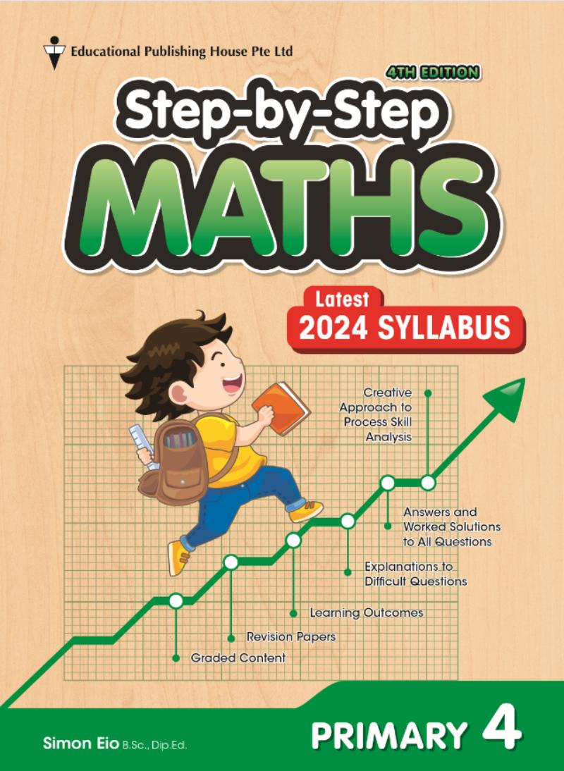 Singapore Books - Step by Step Maths Primary 4