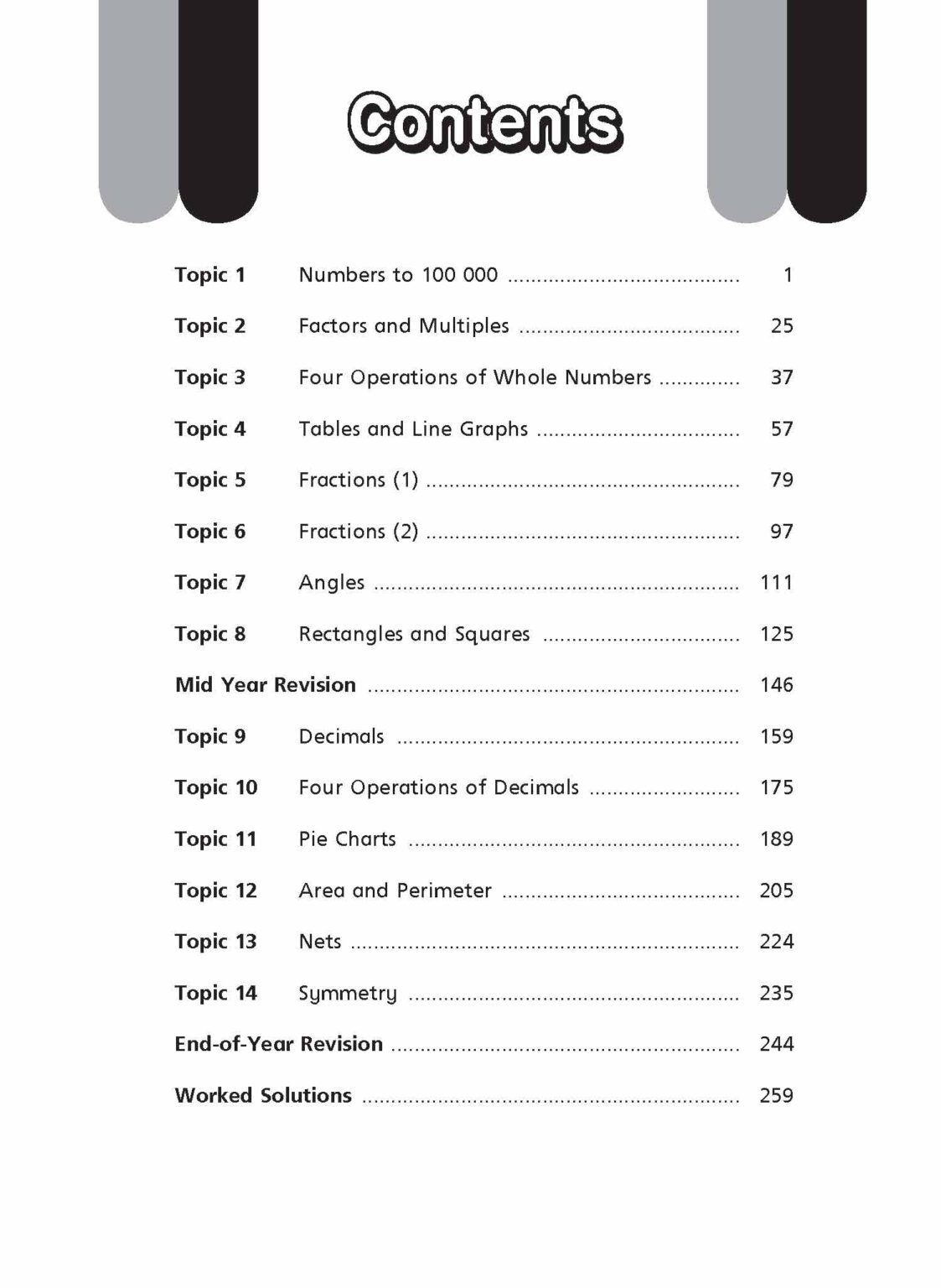 Singapore Books - Step by Step Maths Primary 4