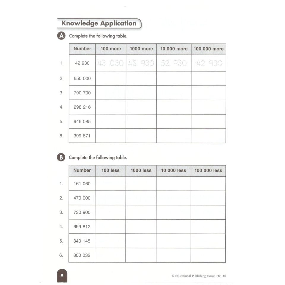 Singapore Books - Step by Step Maths Primary 5