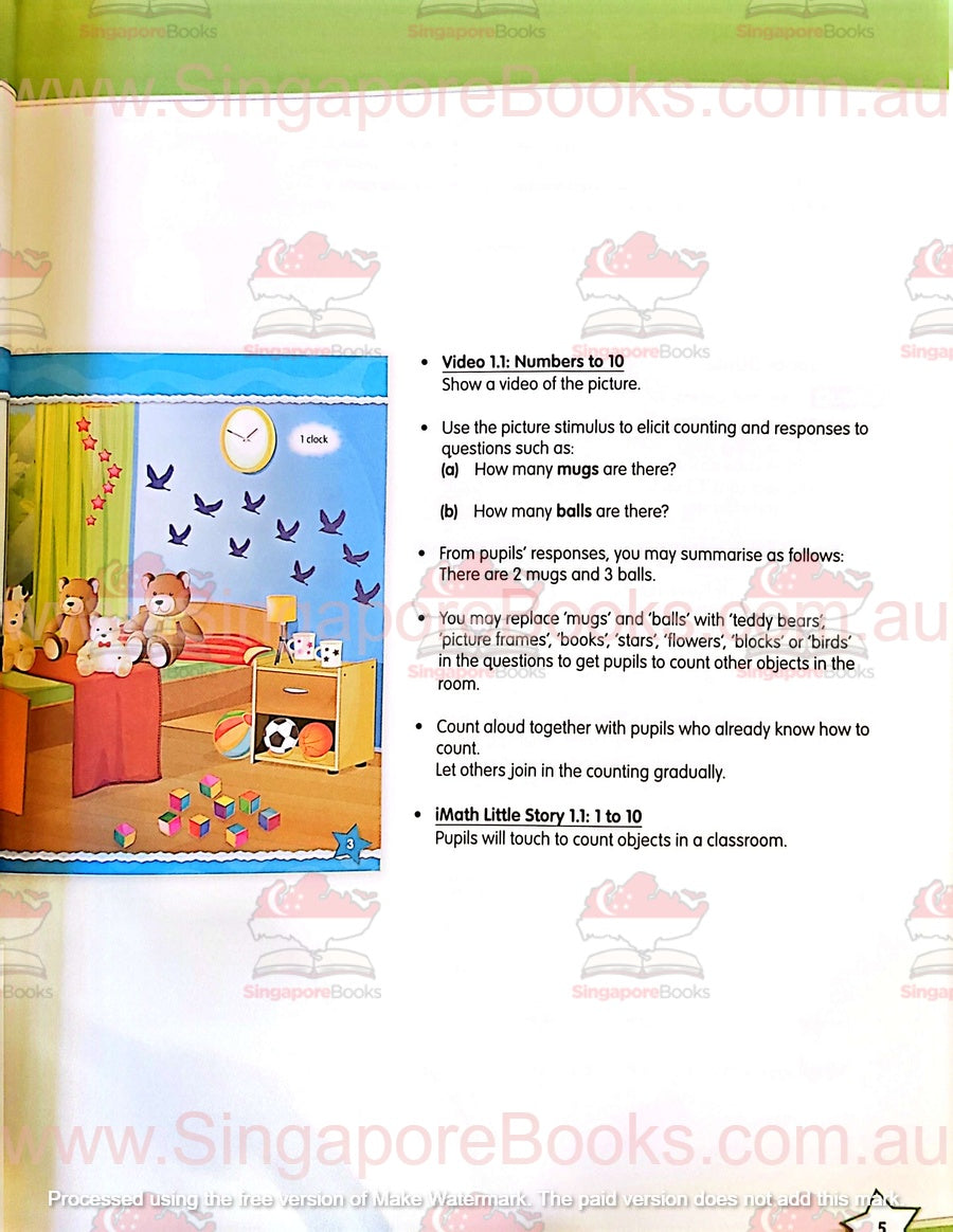 Teacher's Guide - Targeting Mathematics Primary 1A and 1B - Singapore Books