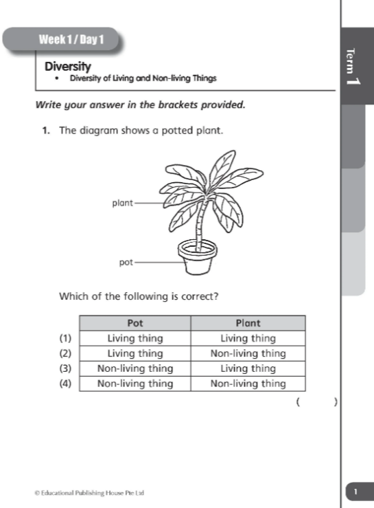 Daily Dose of Science Primary 3 - Singapore Books