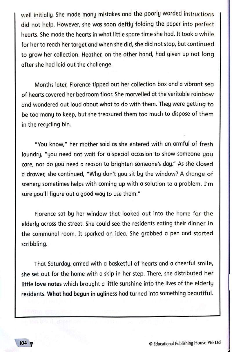 Sample - Level Up your Comprehension Skills Primary 6 - Singapore Books
