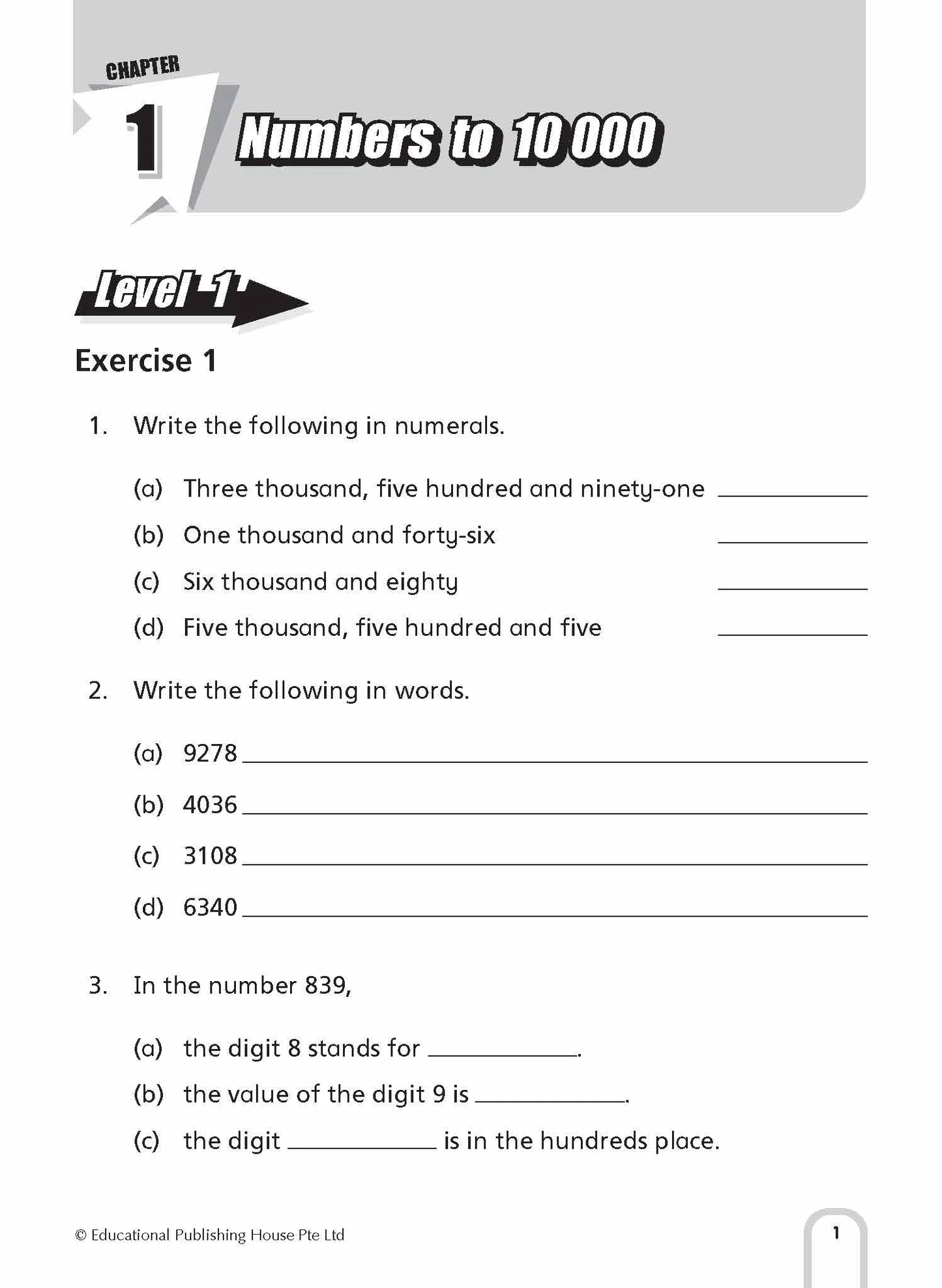 Intensive Maths Drills Primary 3 - Singapore Books