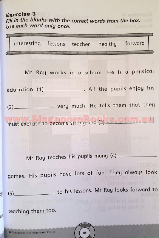 Challenging English 4-in-1 Primary 1 - Singapore Books