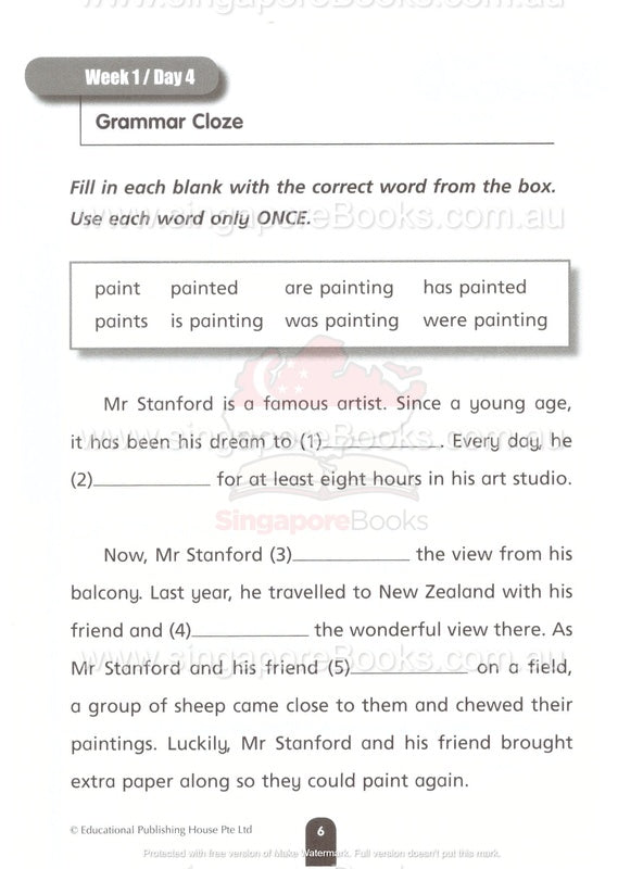 Daily Dose of English Primary 2 - Singapore Books
