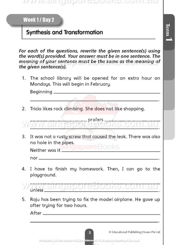 Daily Dose of English Primary 4 - Singapore Books