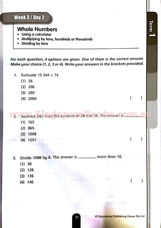 Daily Dose of Maths Primary 5 - Singapore Books