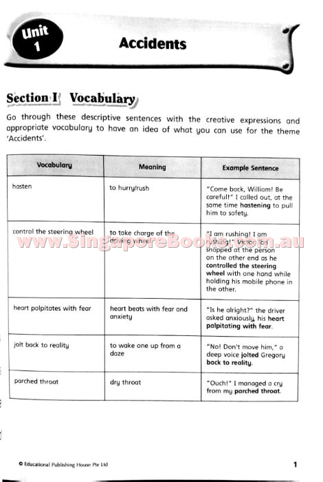 English Thematic Composition Writing Primary 6 - Singapore Books