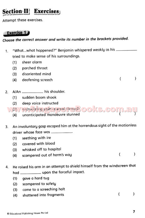 English Thematic Composition Writing Primary 6 - Singapore Books