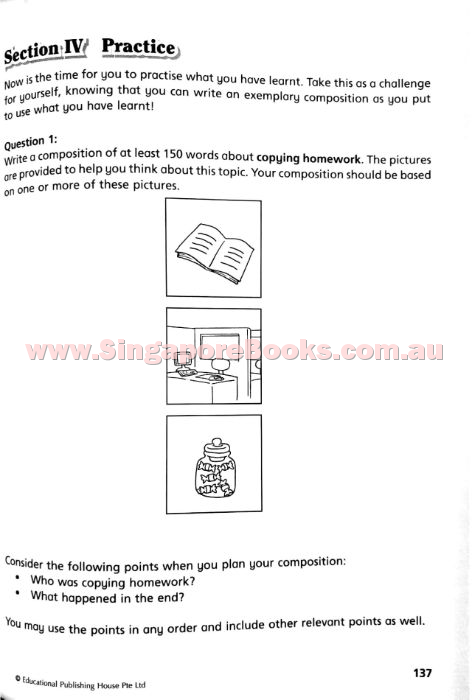 English Thematic Composition Writing Primary 6 - Singapore Books