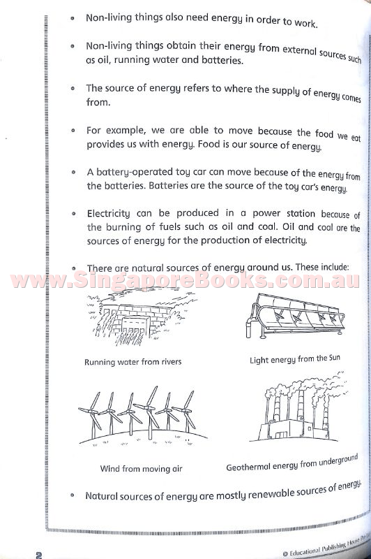 Getting Science Concepts Right (open-ended questions) Primary 6 - Singapore Books