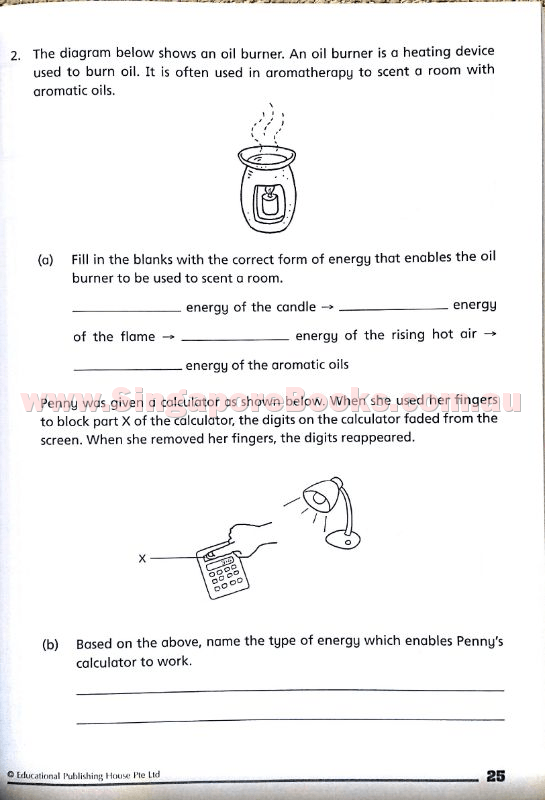 Getting Science Concepts Right (open-ended questions) Primary 6 - Singapore Books