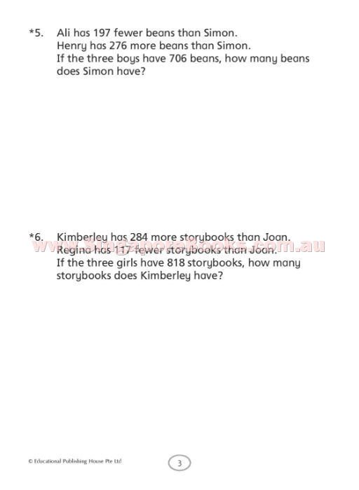 Mathematics Challenging Problems Primary 2 - Singapore Books