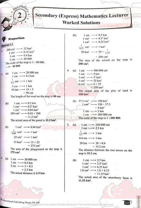 Mathematics Lecturer Secondary 2 (Year 8) - Singapore Books
