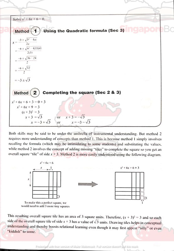 Mathematics Lecturer Secondary 2 (Year 8) - Singapore Books