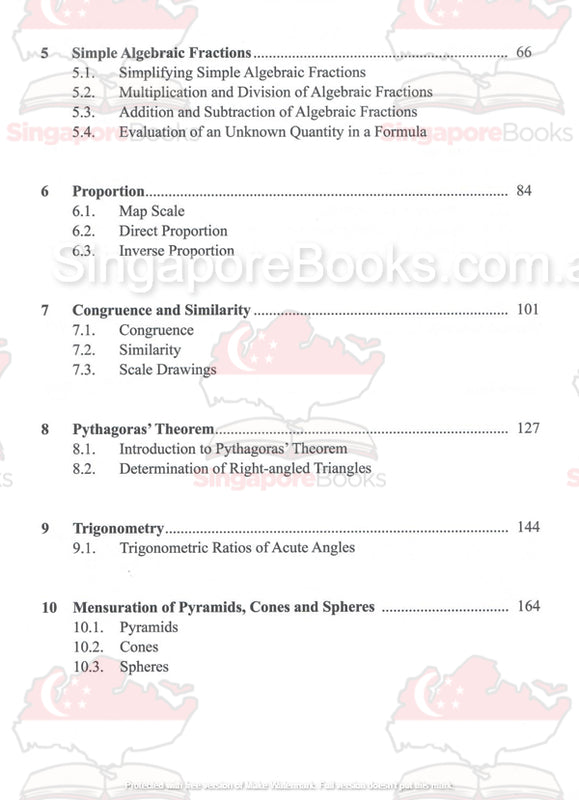 Topical Maths Secondary 2 (Year 8) - Singapore Books