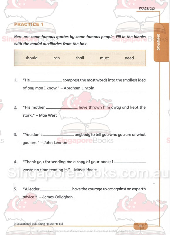 Everything You Need To Know About English - Upper Primary - Singapore Books