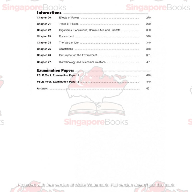 Upper block Science 3 in 1 (Primary 5 and 6) - Singapore Books