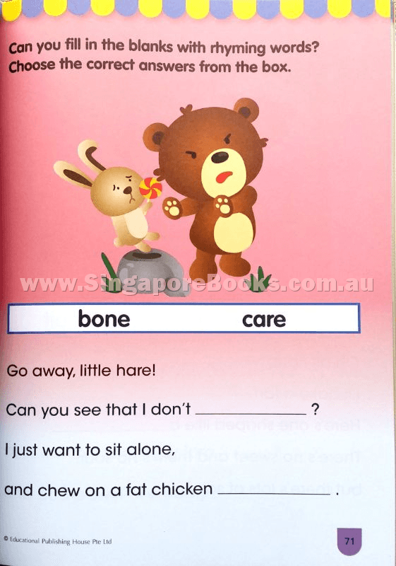 Building Phonics Skills Kindergarten 1 (4-5 years old) - Singapore Books