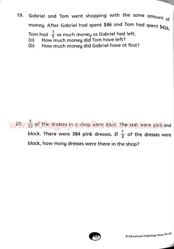 Mathematics Challenging Problems Primary 4 - Singapore Books