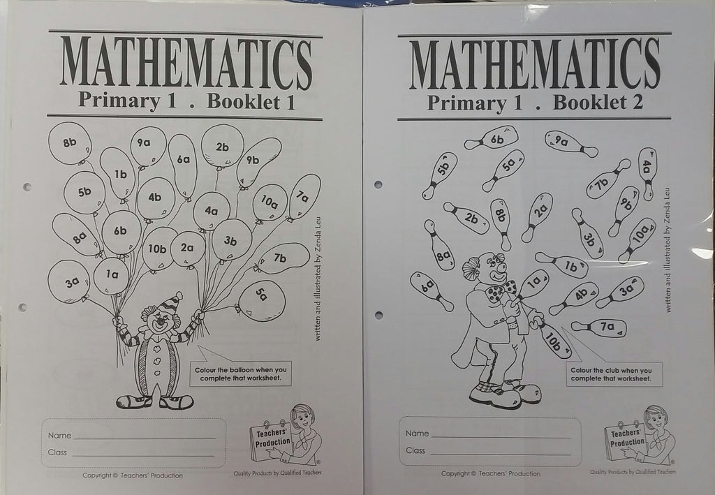 Giveway! Primary 1 Mathematics worksheets up for grabs