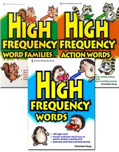 High Frequency English Books by Christabel Hong