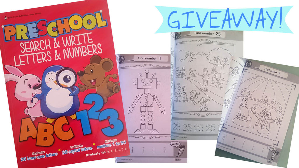 Win a preschool search & write book worth $12!